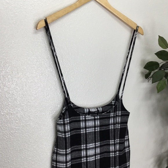 Papermoon Plaid Jumper Skirt - Picture 2 of 4